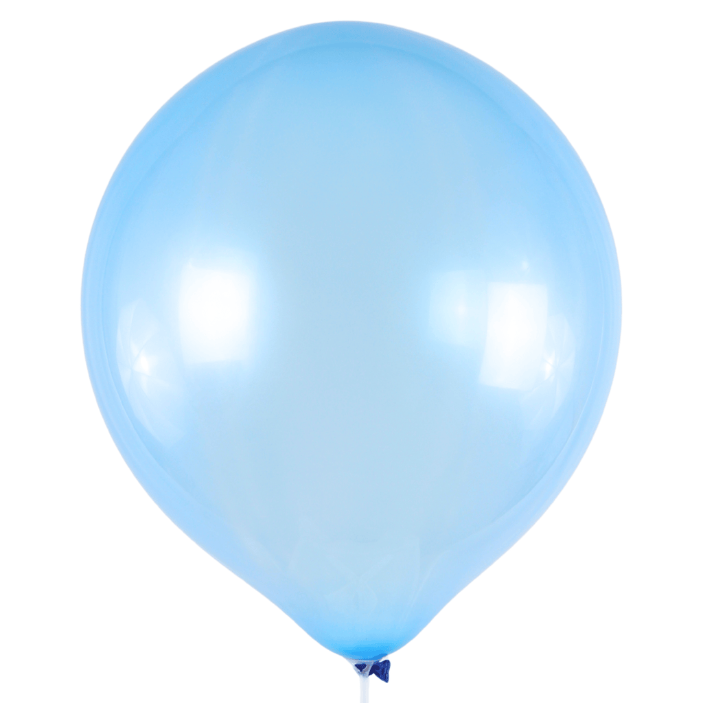 BSA 17" (43 cm) - Bleu Soap - Ballons en latex