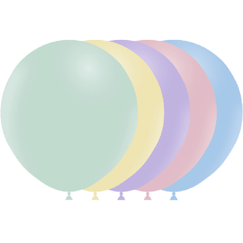 Balloonia 18" (45 cm) - Matte Assortment - Latex Balloons