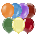 Clem-Tex Essential 16" (40 cm) - Crystal Assortment - Latex Balloons