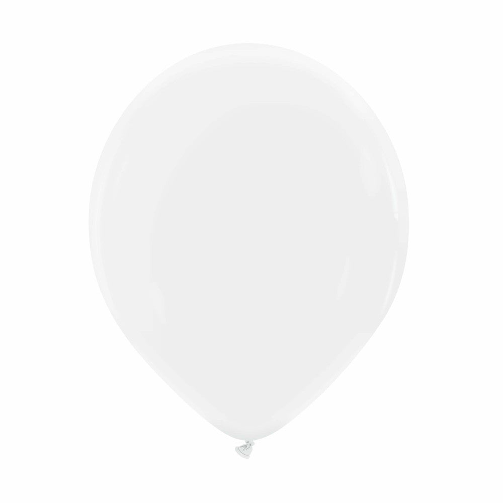 Clem-Tex Signature 12" (30 cm) - Blanc Neige - Ballons en latex