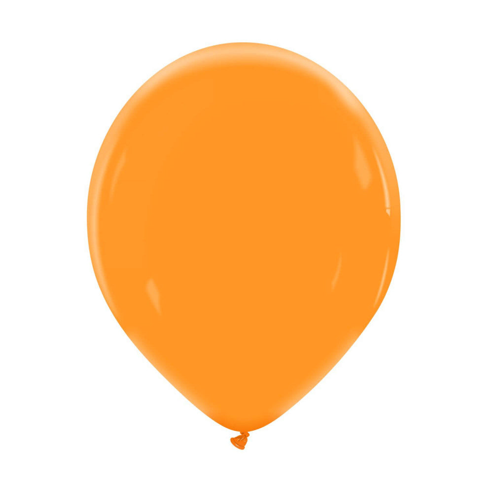 Clem-Tex Signature 12" (30 cm) - Orange Citrouille - Ballons en latex