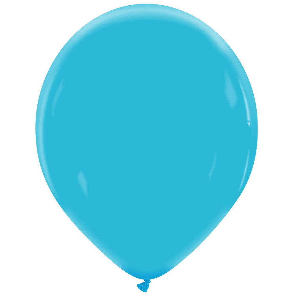 Clem-Tex Signature 14" (35 cm) - Azur - Ballons en latex