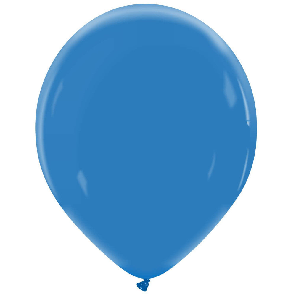 Clem-Tex Signature 14" (35 cm) - Bleu Cobalt - Ballons en latex