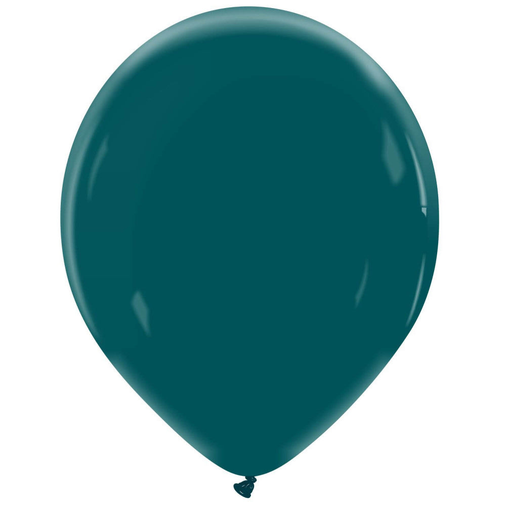 Clem-Tex Signature 14" (35 cm) - Bleu Pétrole - Ballons en latex