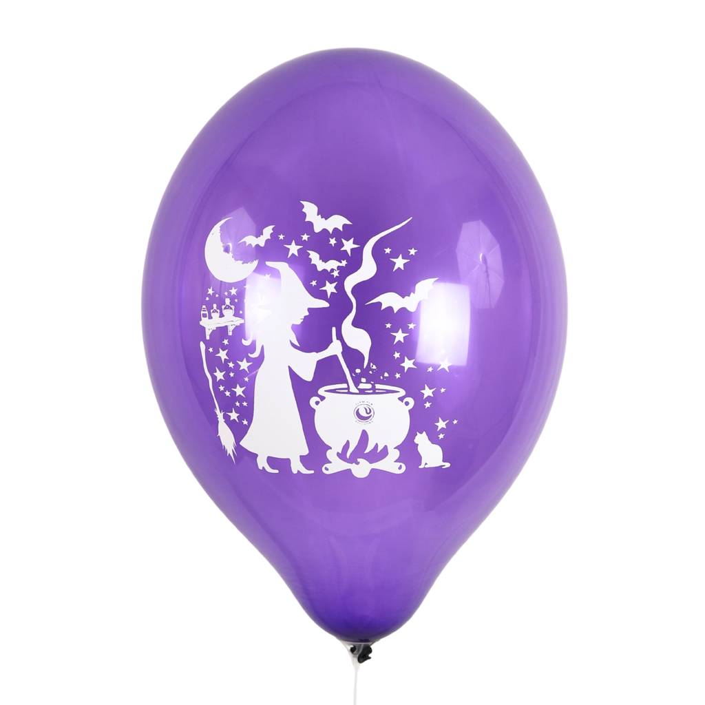 Clem-Tex Signature 14" (35 cm) - Mixte Halloween - Assortiment - Ballons en latex