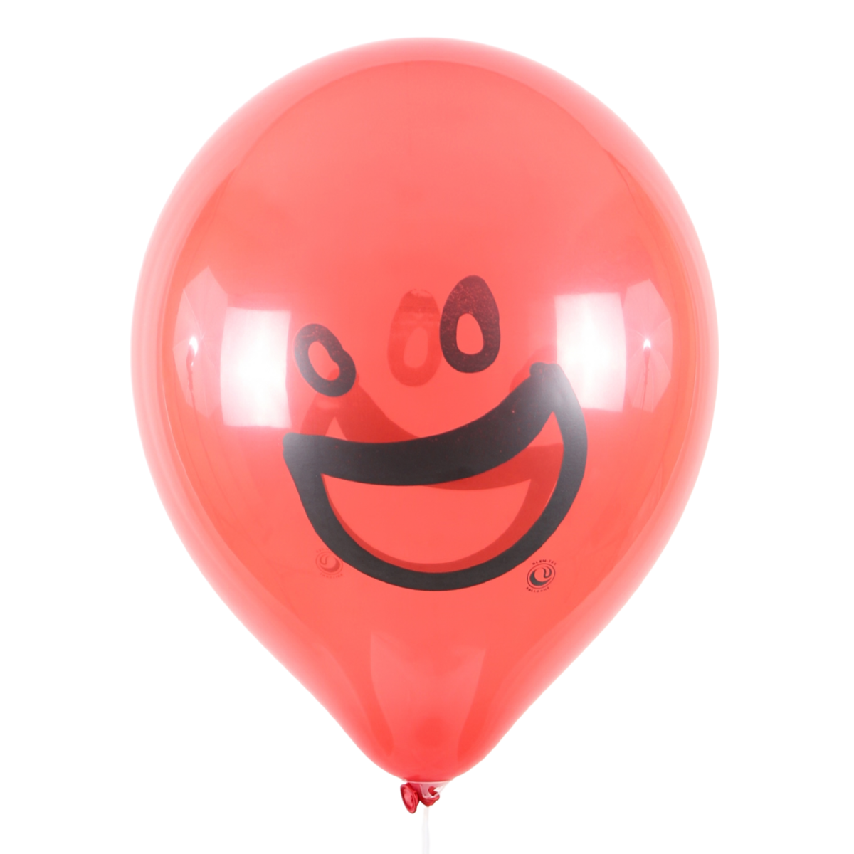 Clem-Tex Signature 18" (45 cm) - Big Smile - Assortiment Cristal - Ballons en latex
