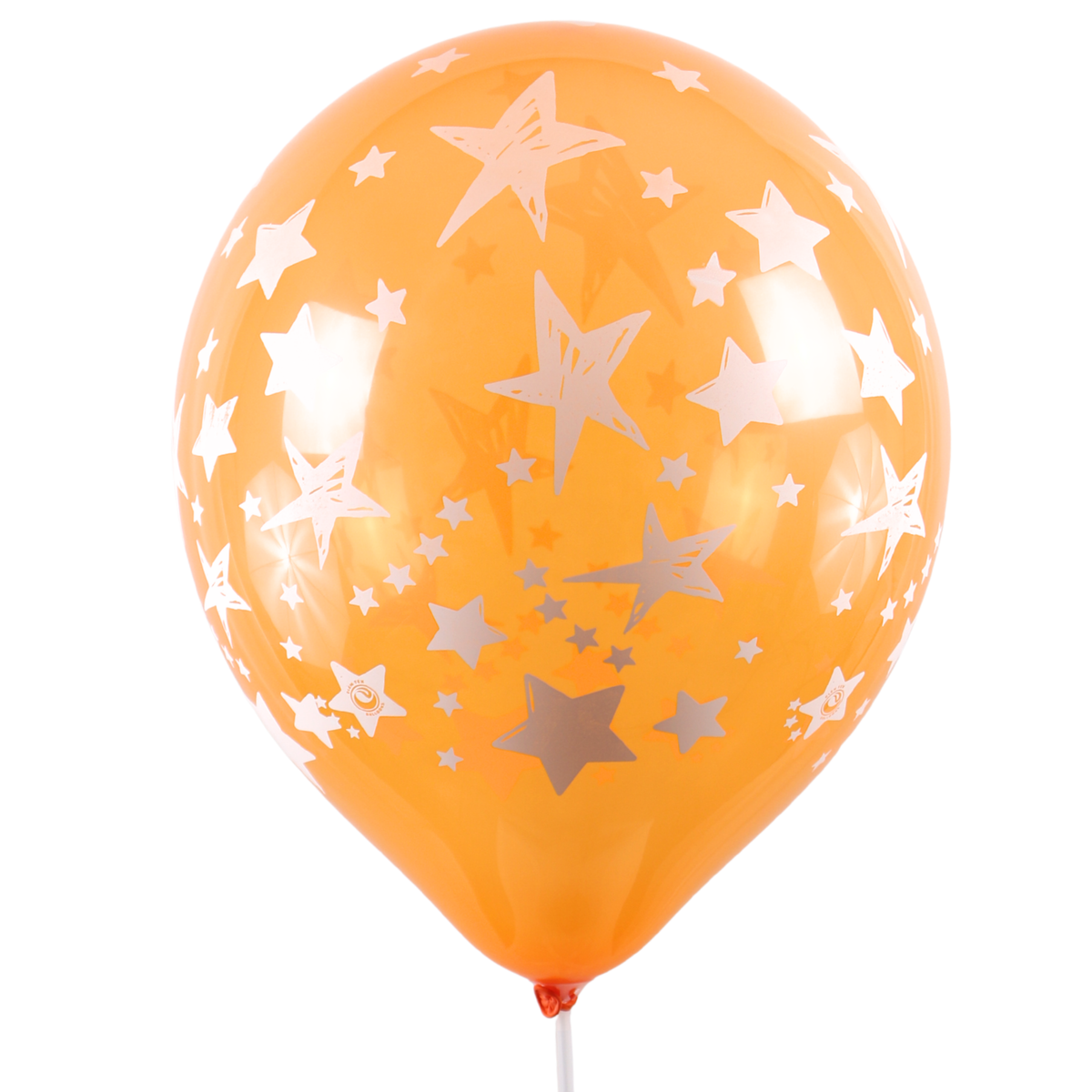 Clem-Tex Signature 18" (45 cm) - Étoiles - Assortiment Cristal - Ballons en latex