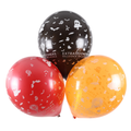 Clem-Tex Signature 18" (45 cm) - Logo Halloween - Assortiment - Ballons en latex