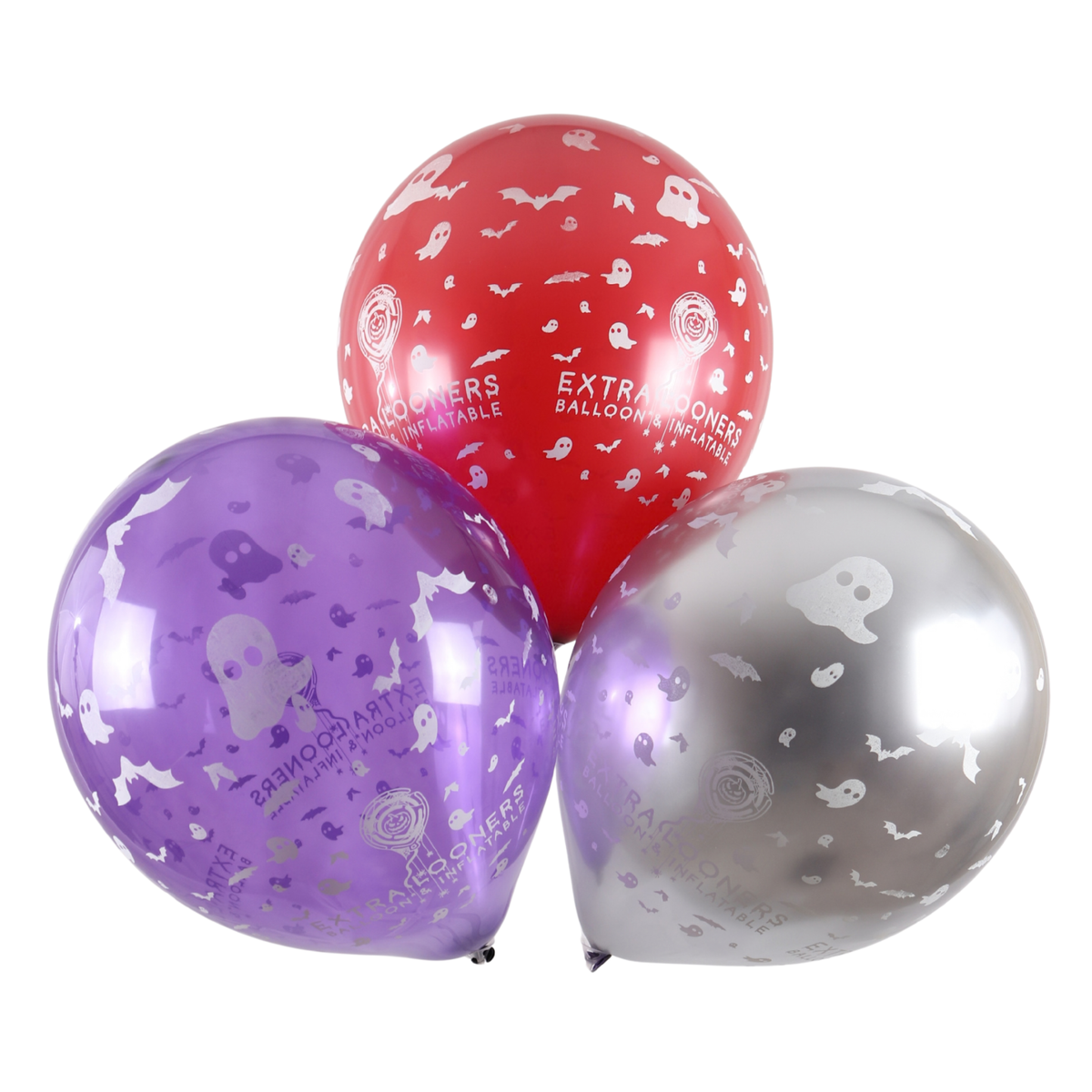 Clem-Tex Signature 18" (45 cm) - Logo Halloween - Assortiment - Ballons en latex