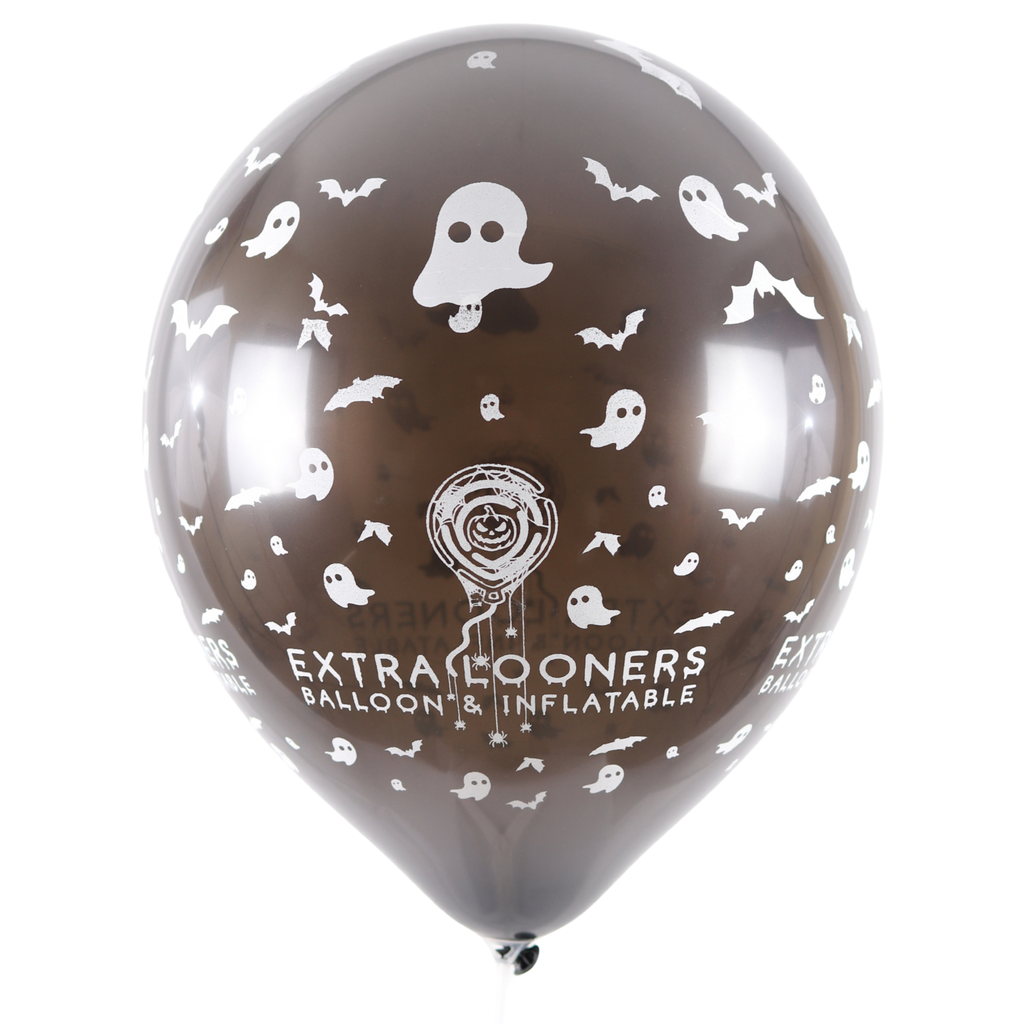 Clem-Tex Signature 18" (45 cm) - Logo Halloween - Assortiment - Ballons en latex