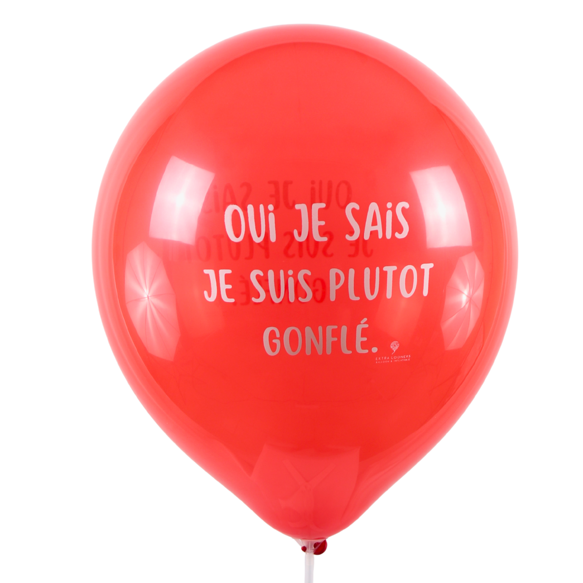 Clem-Tex Signature 18" (45 cm) - Phrases Gonflés - Assortiment Cristal - Ballons en latex