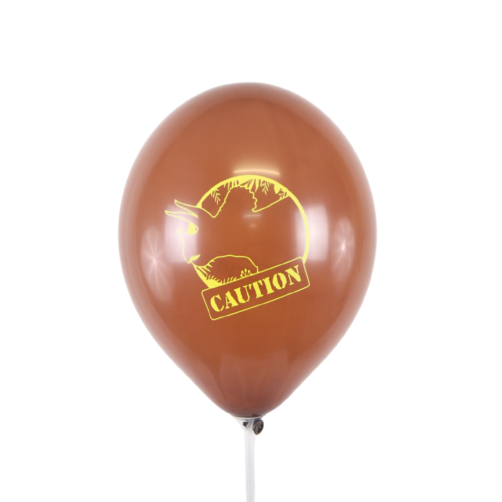 Clem-Tex Sundry 12" (30 cm) - Dino Mixte - Assortiment - Ballons en latex