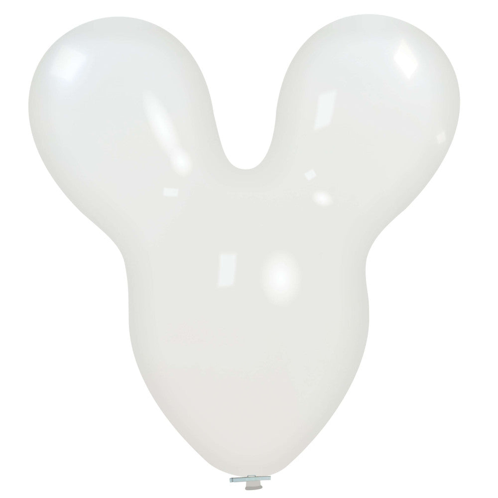 Clem-Tex Beyond 30" (76 cm) Souris - Blanc - Ballons en latex