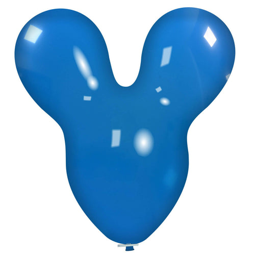 Clem-Tex Beyond 30" (76 cm) Souris - Bleu - Ballons en latex