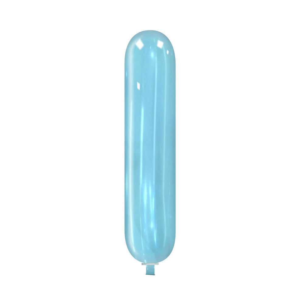 Clem-Tex Beyond 67" (170 cm) Bannière - Bleu Cristal - Ballons en latex