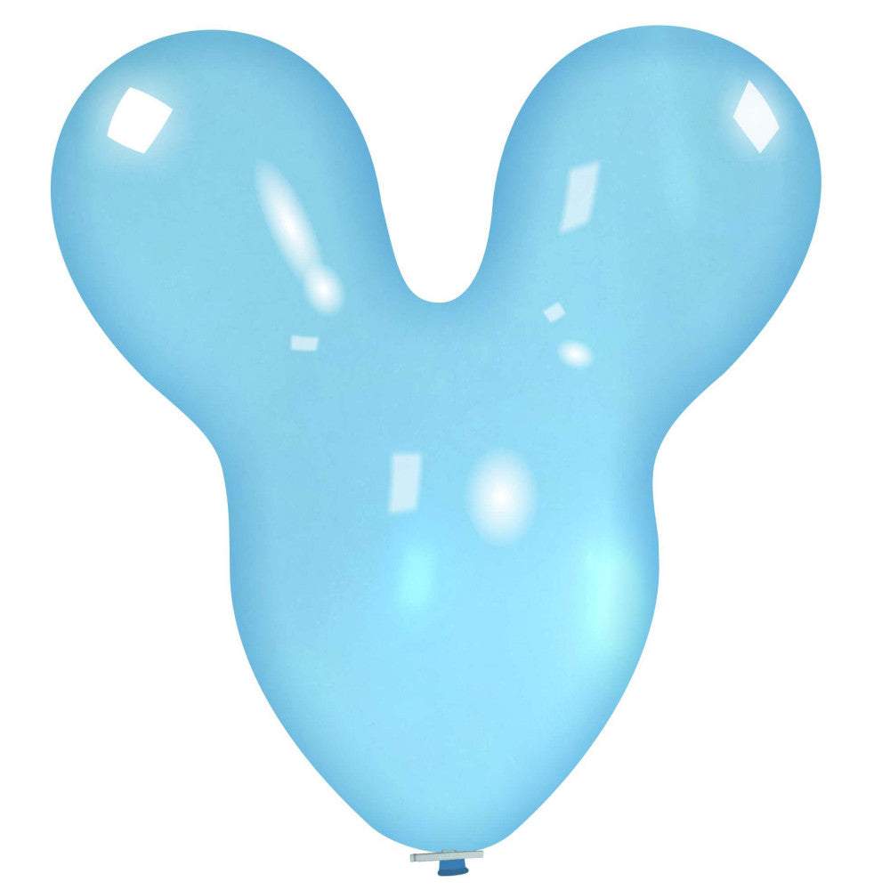 Clem-Tex Beyond 30" (76 cm) Souris - Bleu Cristal - Ballons en latex
