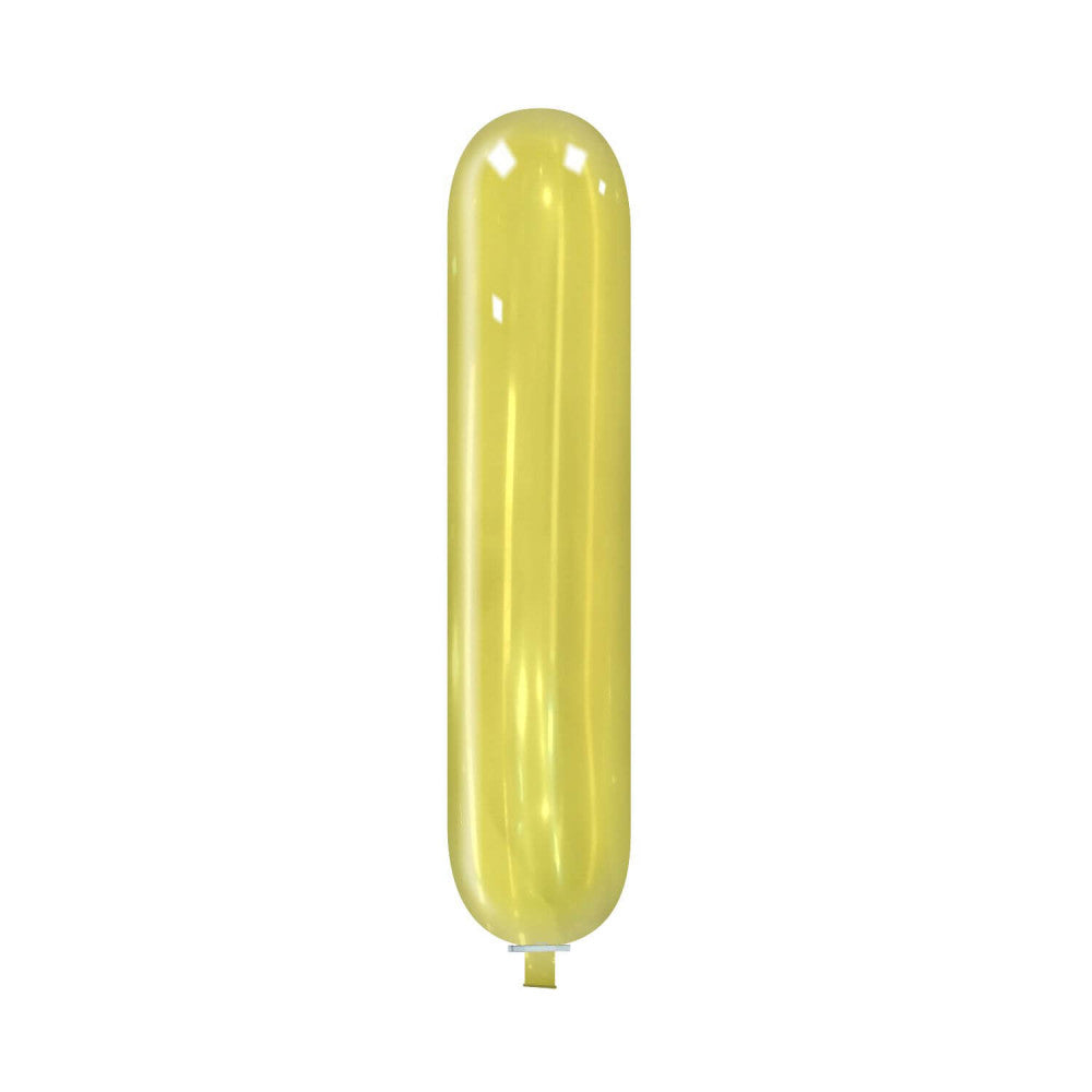 Clem-Tex Beyond 67" (170 cm) Bannière - Jaune Cristal - Ballons en latex