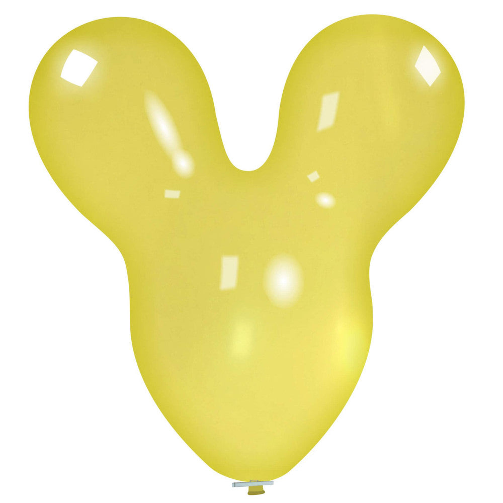 Clem-Tex Beyond 30" (76 cm) Souris - Jaune Cristal - Ballons en latex