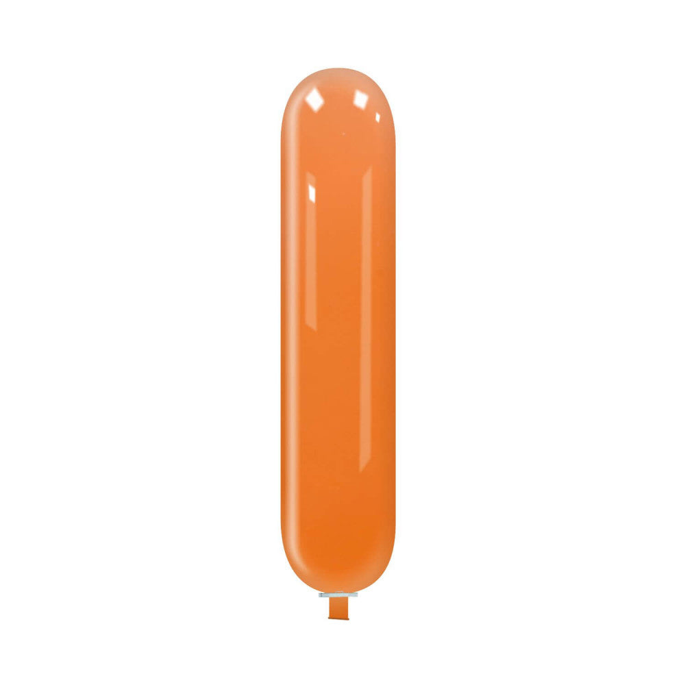 Clem-Tex Beyond 67" (170 cm) Bannière - Orange - Ballons en latex