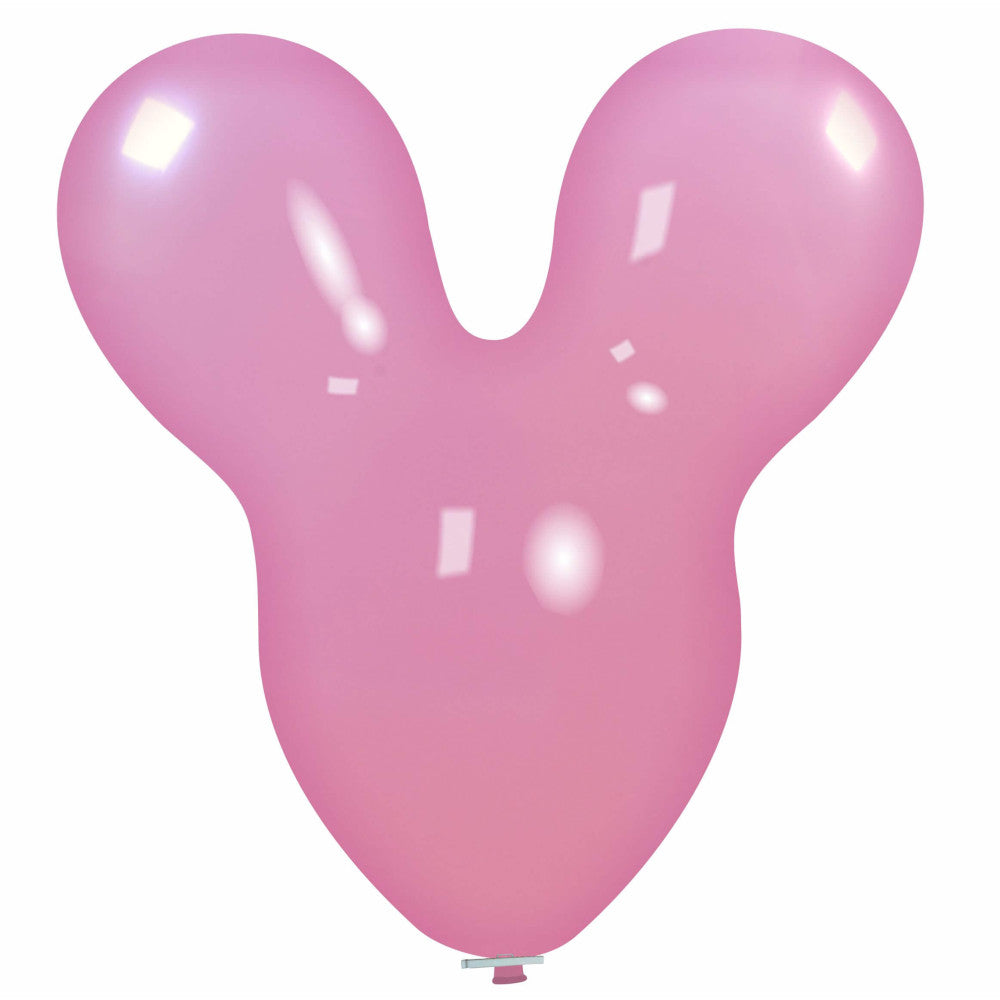 Clem-Tex Beyond 30" (76 cm) Souris - Rose - Ballons en latex