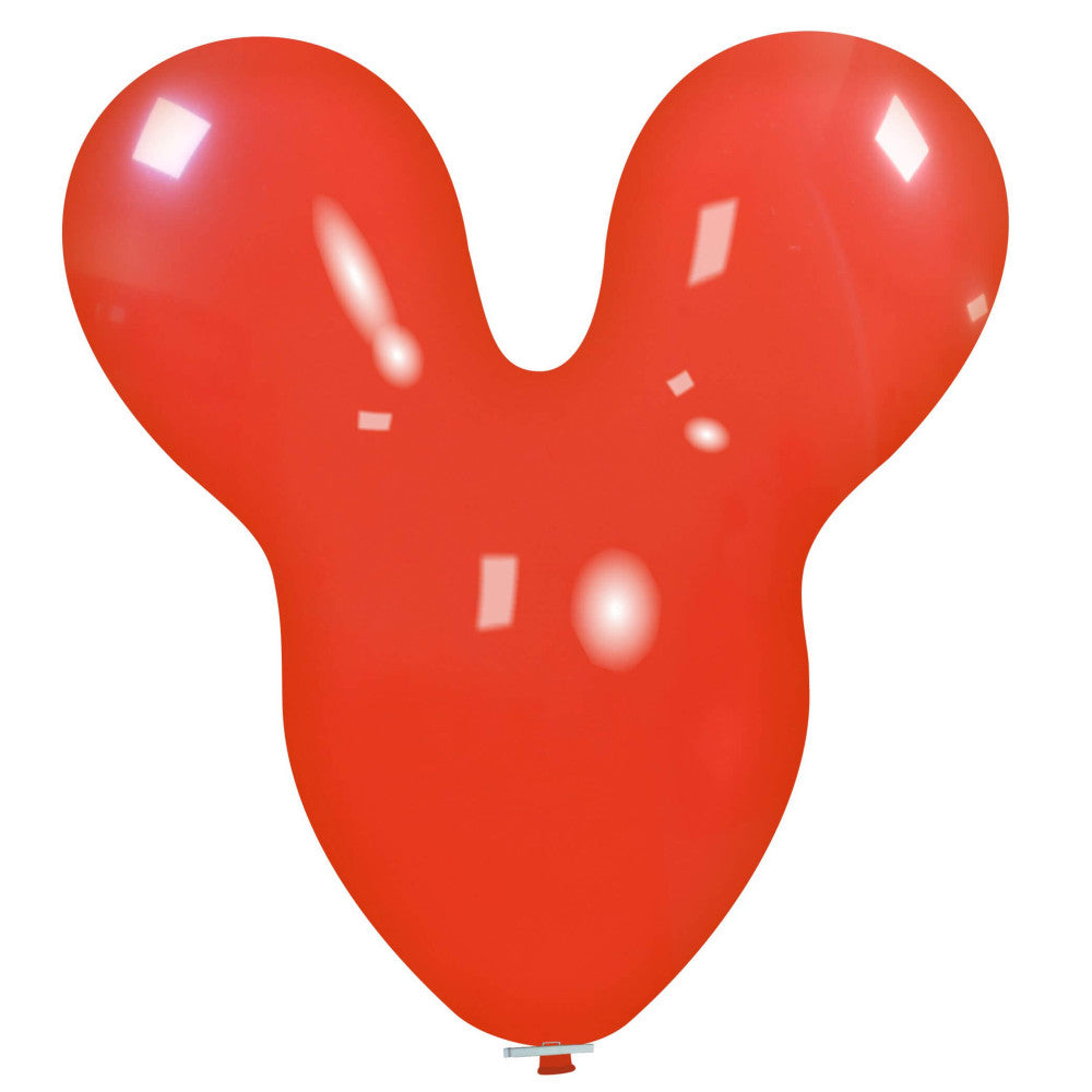 Clem-Tex Beyond 30" (76 cm) Souris - Rouge - Ballons en latex