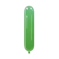 Clem-Tex Beyond 67" (170 cm) Bannière - Vert - Ballons en latex