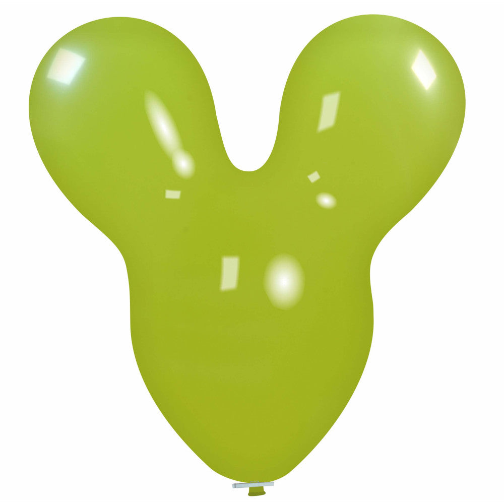 Clem-Tex Beyond 30" (76 cm) Souris - Vert Citron - Ballons en latex