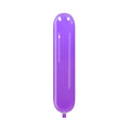Clem-Tex Beyond 67" (170 cm) Bannière - Violet - Ballons en latex