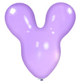 Clem-Tex Beyond 30" (76 cm) Souris - Violet Cristal - Ballons en latex