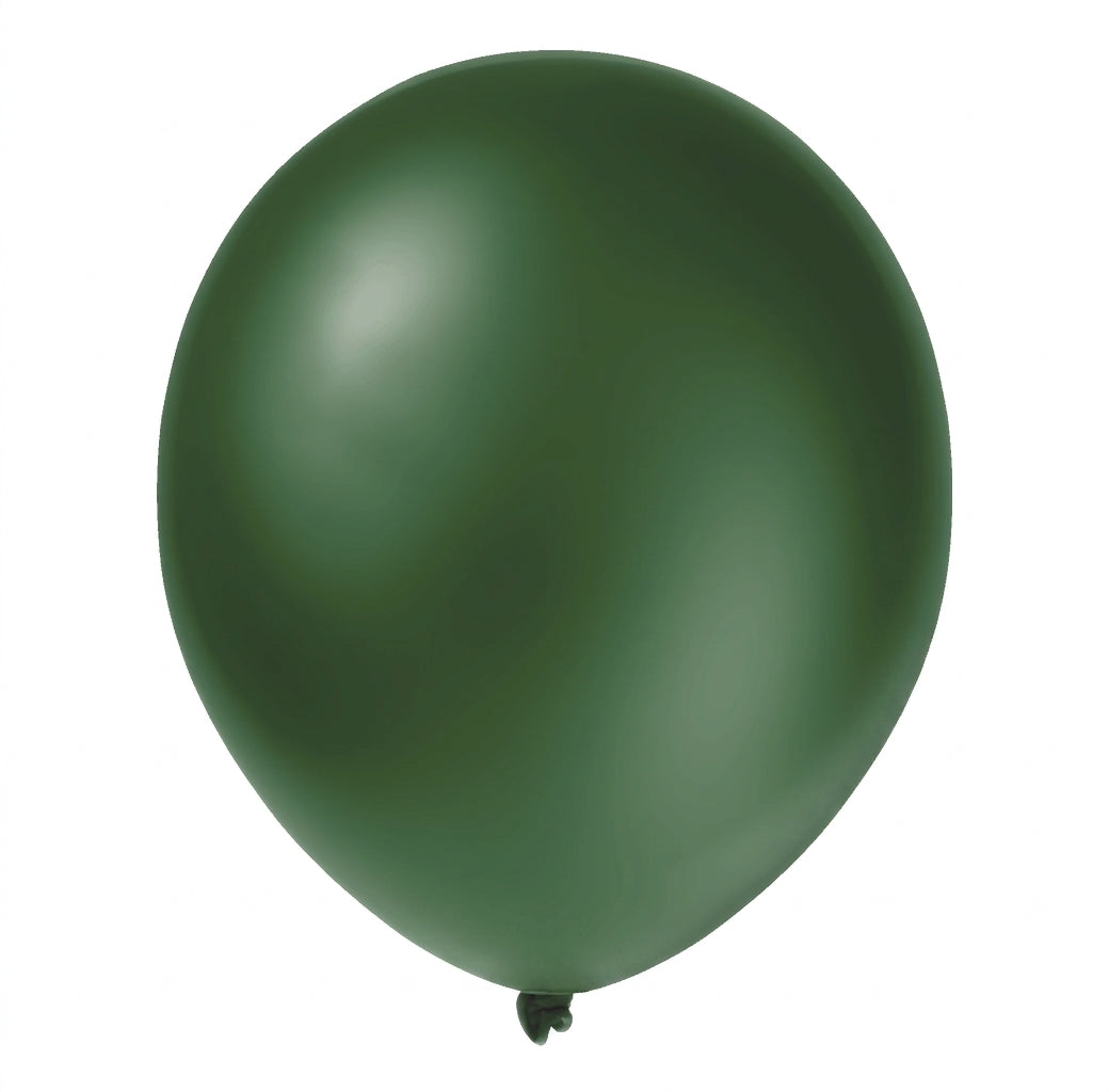 Clem-Tex Essential 16" (40 cm) - Vert Forêt - Ballons en latex