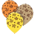 Clem-Tex Signature 12" (30 cm) - Autumn Leaves - Assorted - Latex Balloons