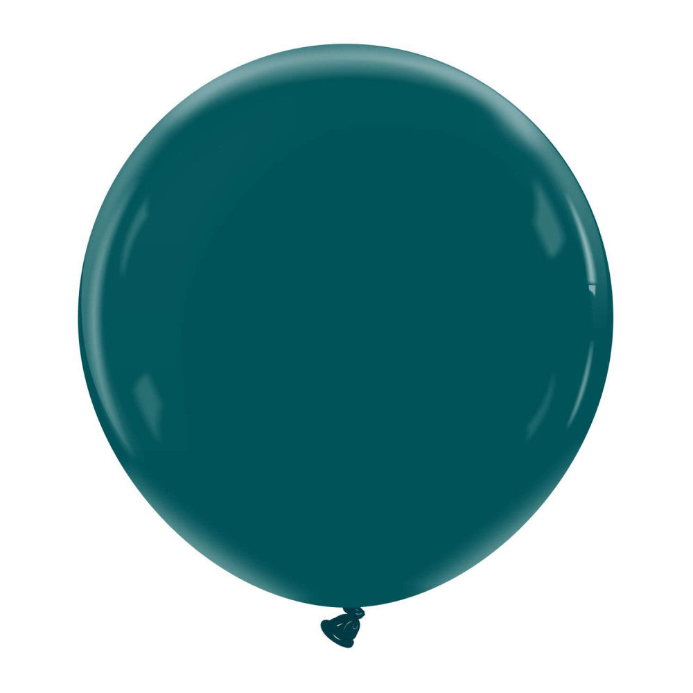 Clem-Tex Signature 24" (60 cm) - Bleu Pétrole - Ballons en latex