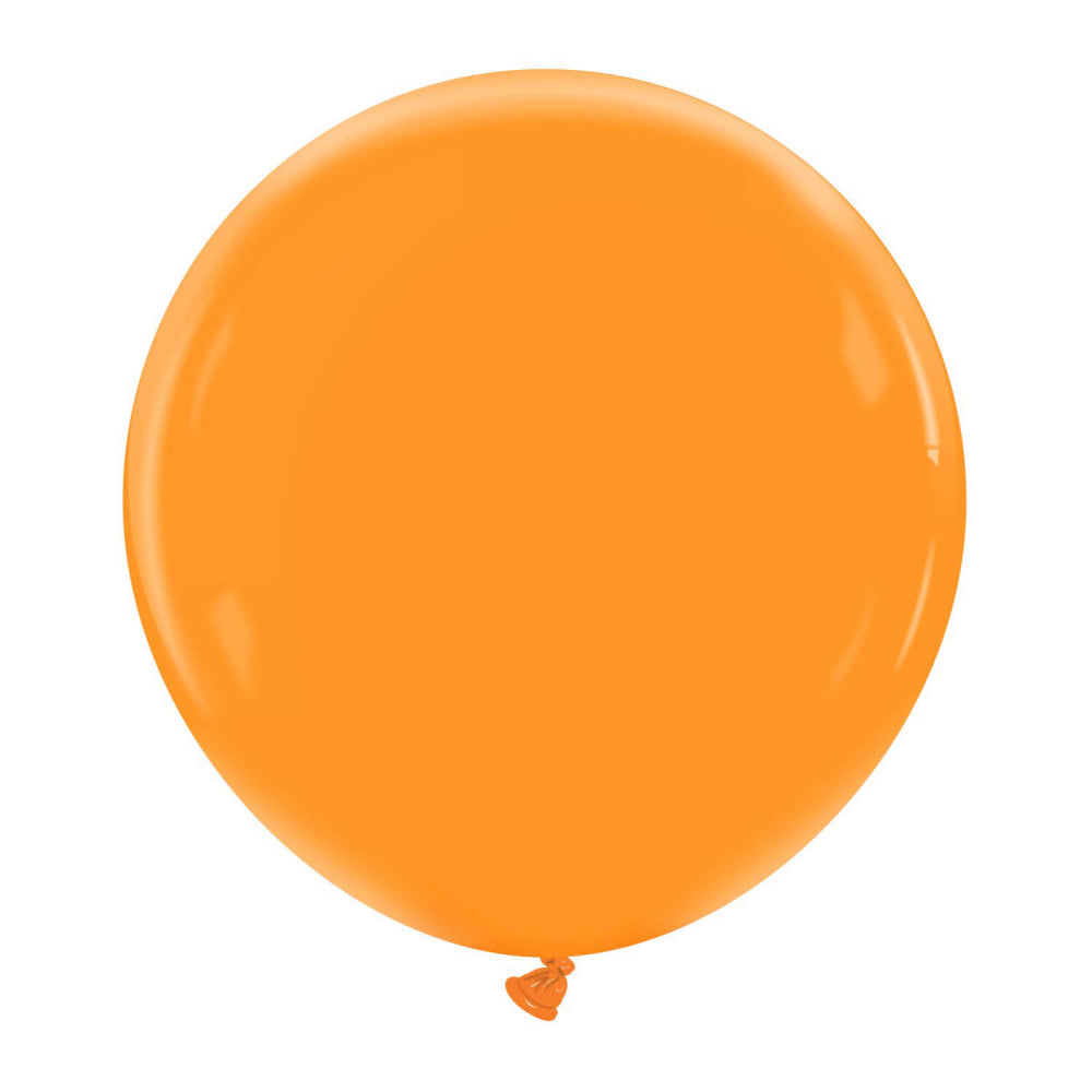 Clem-Tex Signature 24" (60 cm) - Orange Citrouille - Ballons en latex