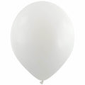 Clem-Tex Sundry 14" (35 cm) - Fashion White - Latex Balloons