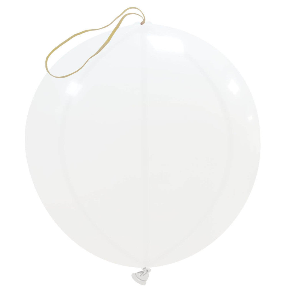 Clem-Tex Sundry 18" (45 cm) Punchball - Blanc - Ballons en latex