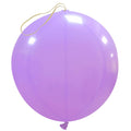 Clem-Tex Sundry 18" (45 cm) Punchball - Lavender - Latex balloons