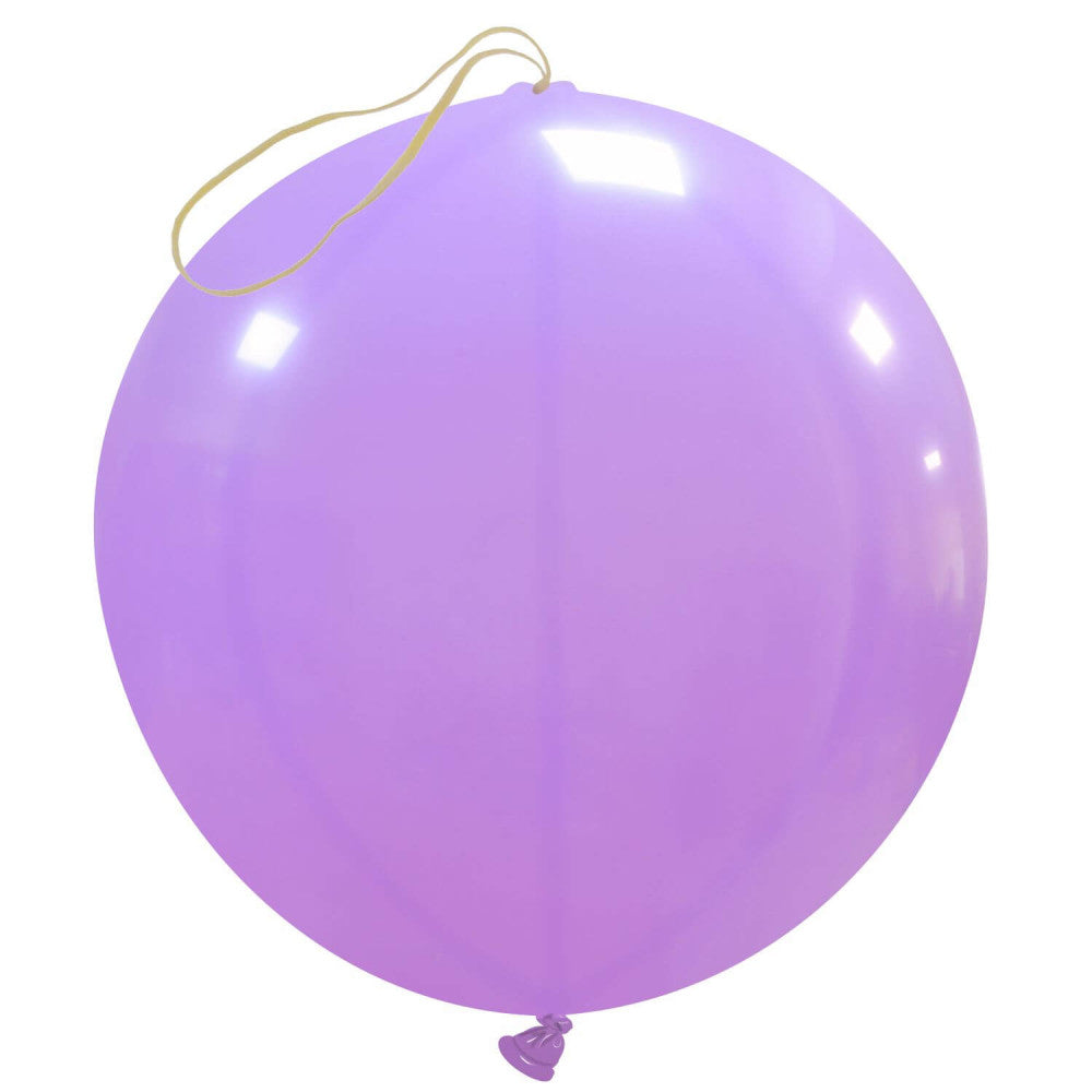 Clem-Tex Sundry 18" (45 cm) Punchball - Lavender - Latex balloons