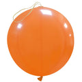 Clem-Tex Sundry 18" (45 cm) Punchball - Orange - Latex balloons