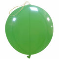 Clem-Tex Sundry 18" (45 cm) Punchball - Green - Latex balloons
