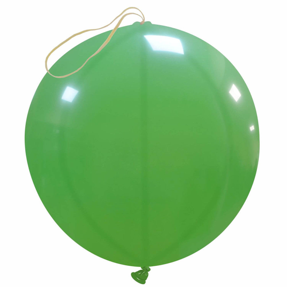 Clem-Tex Sundry 18" (45 cm) Punchball - Green - Latex balloons
