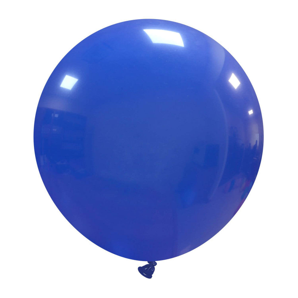 Clem-Tex Sundry 19 pouces (48 cm) - Bleu Foncé - Ballon en latex