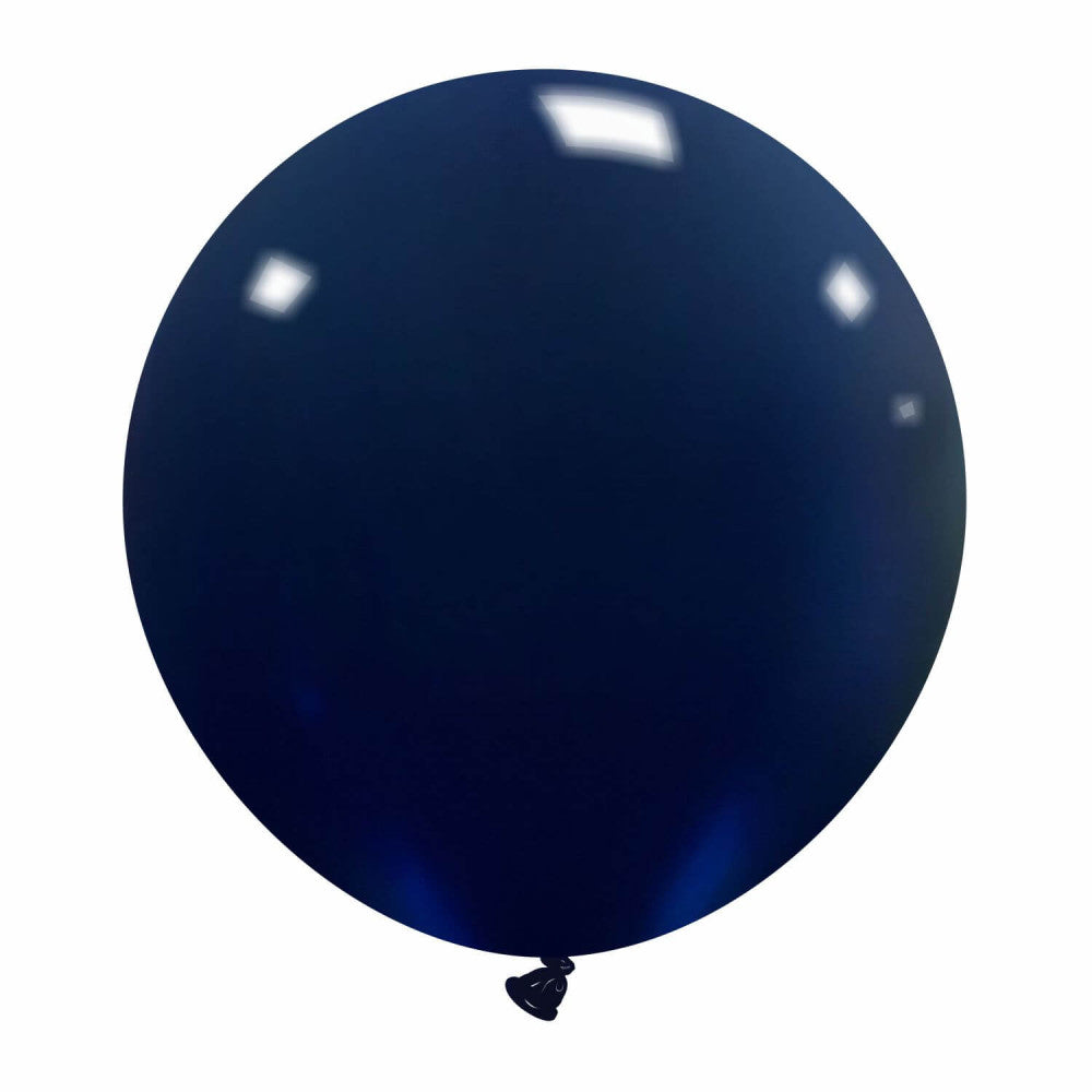 Clem-Tex Sundry 19 pouces (48 cm) - Bleu Profond - Ballon en latex