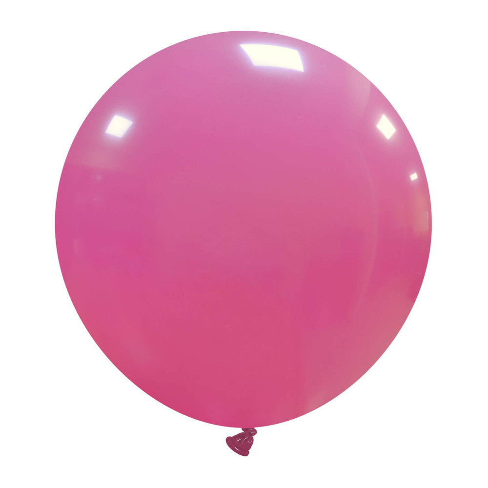 Clem-Tex Sundry 19 pouces (48 cm) - Fuchsia - Ballon en latex