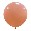 Clem-Tex Sundry 19 pouces (48 cm) - Rose Turc - Ballon en latex