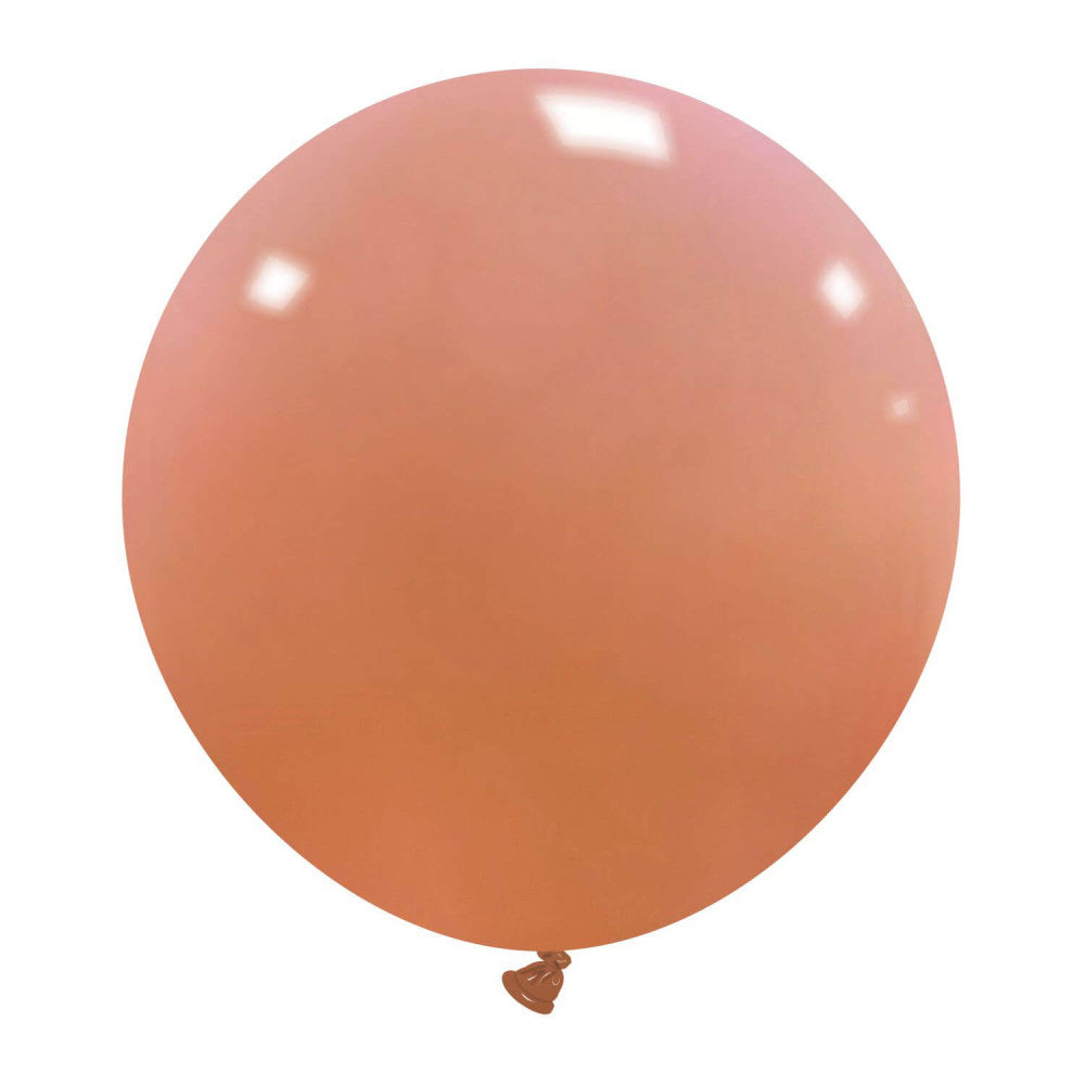 Clem-Tex Sundry 19 pouces (48 cm) - Rose Turc - Ballon en latex