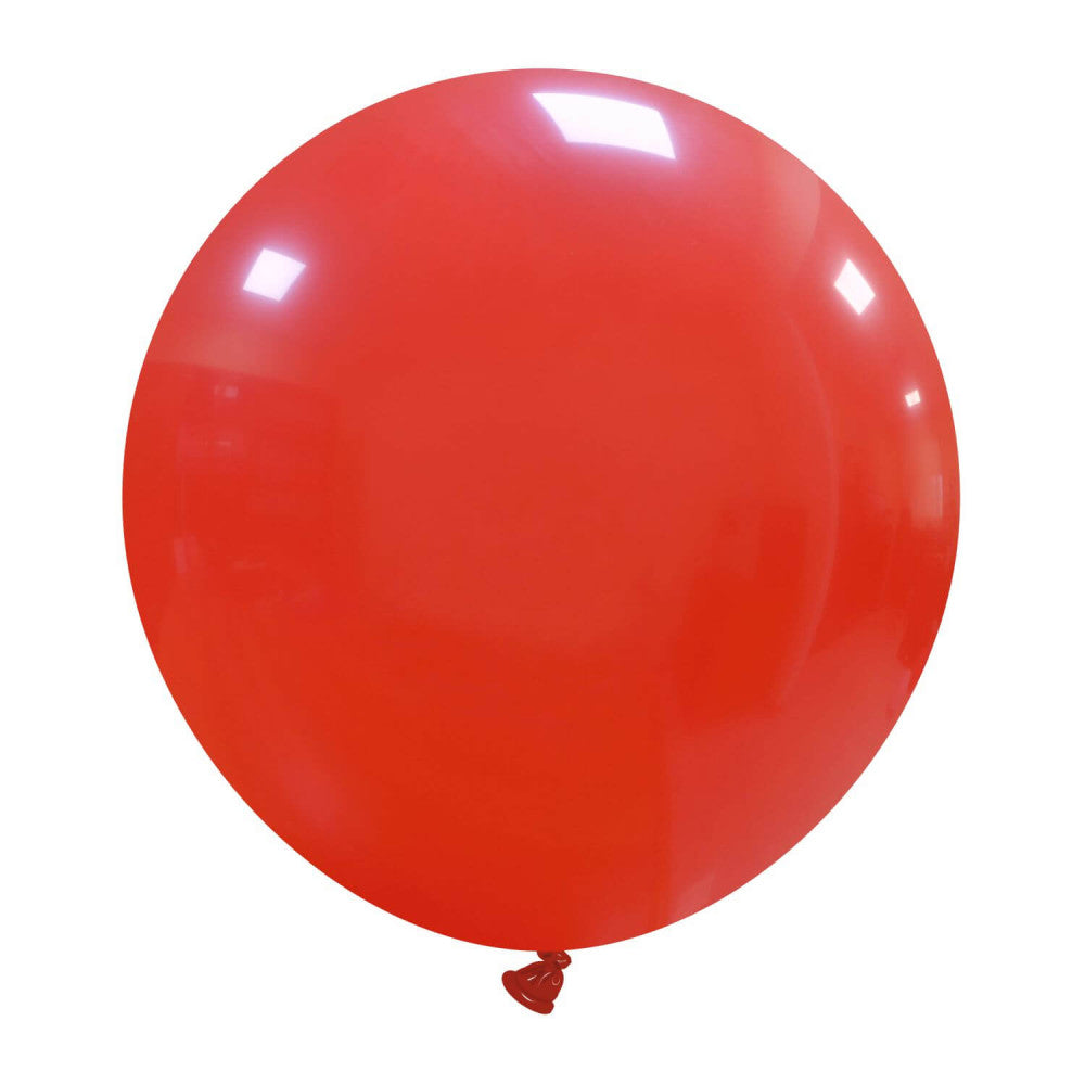 Clem-Tex Sundry 19 pouces (48 cm) - Rouge Foncé - Ballon en latex