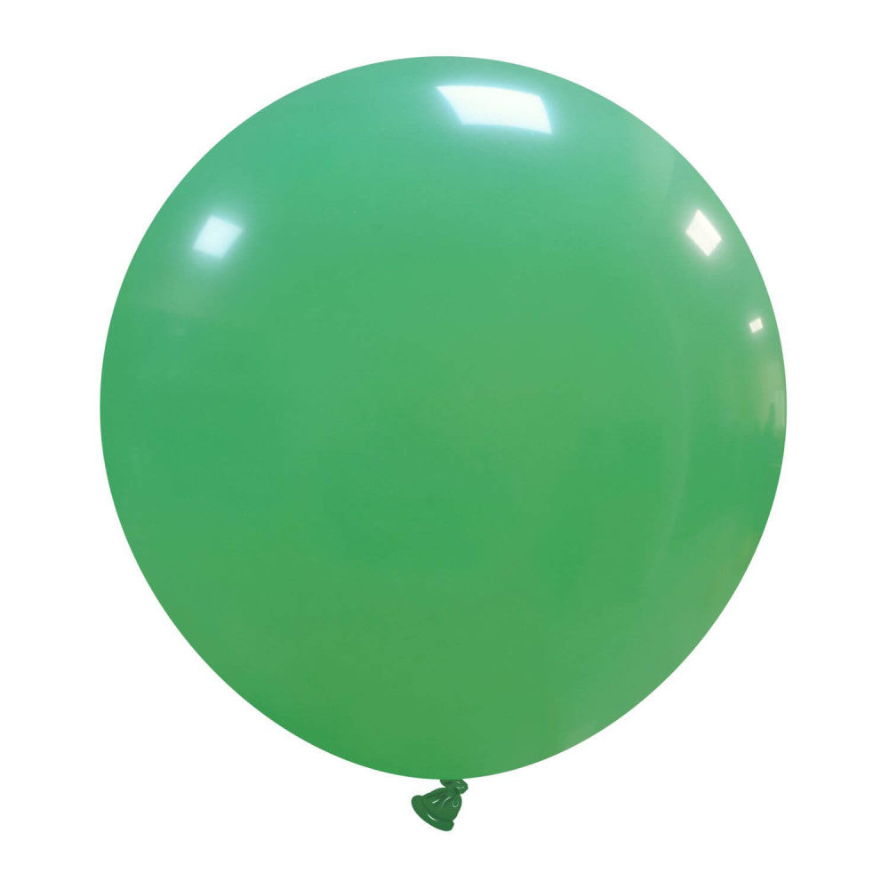 Clem-Tex Sundry 19 pouces (48 cm) - Vert Foncé - Ballon en latex