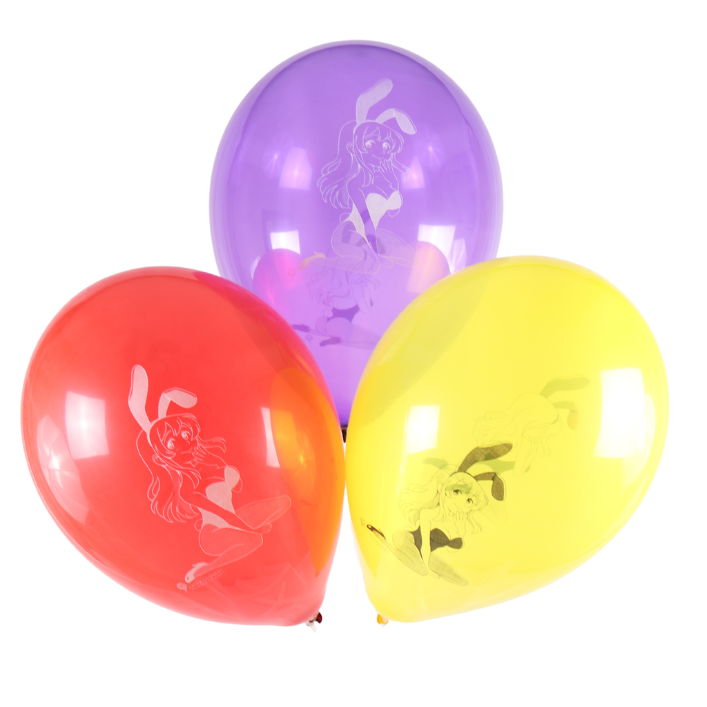 Globos Payaso Essential 16" (40 cm) - Bunny Girl - Assortiment Cristal - Édition Limitée - Ballons en latex