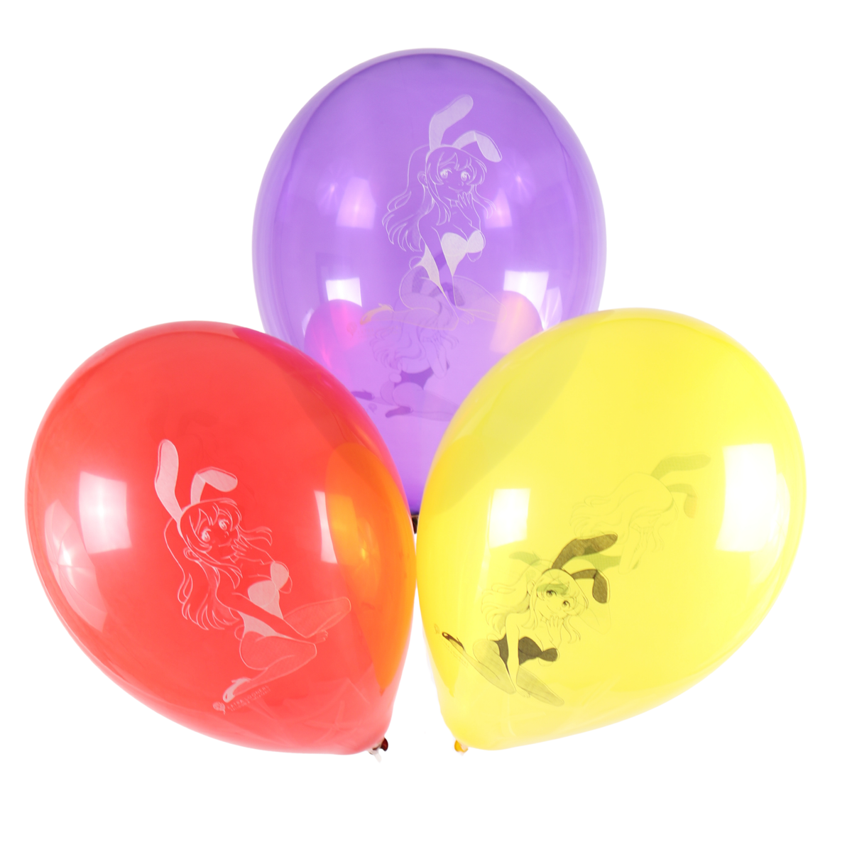 Globos Payaso Essential 16" (40 cm) - Bunny Girl - Assortiment Cristal - Édition Limitée - Ballons en latex