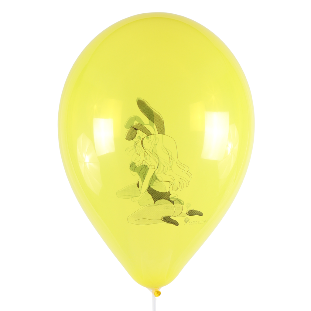 Globos Payaso Essential 16" (40 cm) - Bunny Girl - Assortiment Cristal - Édition Limitée - Ballons en latex